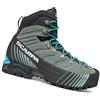 Scarpa Scarponi Donna Ribelle Hd Verde, Taglia: 37, verde