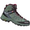Salewa Scarpe Donna Alp Trainer 2 Mid Gtx Verde, Taglia: 5, verde