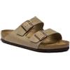 Birkenstock Ciabatte Arizona Pelle Oliata Beige, Taglia: 38, beige