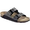 Birkenstock Ciabatte Uomo Arizona Smooth Leather Nero, Taglia: 36, nero