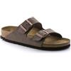 Birkenstock Ciabatte Arizona Nubuck Marrone, Taglia: 40, marrone