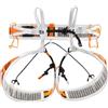 Petzl Imbrago Fly Arancio/bianco, Taglia: S, arancio/bianco