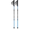 Df Mountain Bastoncini Flash Folding Carbon Evo Azzurro, Taglia: 130, azzurro