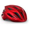 Met Casco Idolo Rosso, Taglia: L/XL, rosso