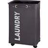 Portabiancheria bagno Quadro Wenko 79 litri