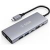 SiGN HUB USB-C a USB-A / USB-C / HDMI / RJ45