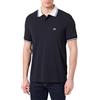Armani Exchange 3D Embroidered Back Collar Logo Polo, Navy Scuro, L Uomo