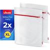Vileda Sacchetti per Lavatrice Set da 2 XL 50 x 60 cm - Rete per Bucato in Poliestere Antistrappo con Cerniera per Camicie, Maglioni, Biancheria Delicata, Reggiseni, Lingerie, Jeans