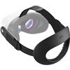 KIWI design K4 Flex Fascia Testa Comfort per Meta Quest 3/3S, Cinturino Elite Regolabile con Schiuma PU per Comfort e Immersione di Gioco VR Migliorati (Senza Batteria)