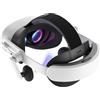 KIWI design Auricolare Cinturino per la Testa con Batteria per Quest 3/3S, K4 Duo Cuffie DualFast a Ricarica Rapida Accessori VR con Design Bilanciato e Suono Migliorato