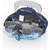 WINNY POOL CLEANER Winny 200 - Robot Piscina A Batteria, Doppia Filtrazione, Parcheggio AUT., Autonomia 80 Min, Piscine Fuori Terra Fino A 60 M², Compatto E Leggero(Nero Inchiostro-Bianco)