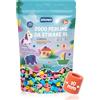 Smowo® Grandi Perline da Stirare XL da 10mm - 2000 Pezzi per Bambini dai 3 Anni in Su - 6 Colori Pastello - Set Creativo da Infilare