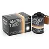 RETO Amber 800 Pellicola cinematografica negativa a colori da 35 mm, 27 esposizioni, ISO800, 135, Cinematografica, Stile cinematografico, Processo C41