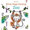 Usborne First Magic Painting Zoo: An Interactive No-Mess Activity Magic Painting Book for Preschool Kids, with Monkeys, Giraffes, and Penguins