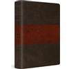 Crossway Holy Bible: Esv Study Bible, Personal Size - Trutone, Forest/tan, Trail Design