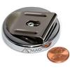 AOMAG Super Forte Neodimio Magneti Cintura Clip 35Kg Vita Magnetica Strumento Holder 50mm Dia
