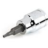 TEKTON 3/8 Drive x TR10 Tamper-Resistant Torx Bit Socket | SHB17210