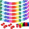 qhklew 6 Pezzi Ghirlanda Colorata Carta, Quadrifoglio Festoni Colorato, 3 m Paper Garlands Multicolour, Decorazione per Interni Adatto per Feste di Compleanno, Carnevali, Matrimoni e Raduni