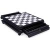 Italfama Scacchiera Di Lusso In Legno E Marmo Con Cassetto 60x60cm Italia