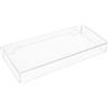 TOPBATHY Clear Acryl Keyboard Abdeckung Protector: Anti Cat Desktop Computer Tastaturabdeckung Monitorstand Anti Wasserdicht für Home Office School 490X203x60mm