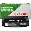 Generic Cartuccia toner compatibile B242H00 per stampanti Lexmark B232000 B242H00 6.000 pagine ad alta resa per stampanti Lexmark serie B2442 B2546 B2650 MB2442 MB2546 MB2650 1 confezione