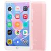 Oilsky Lettore MP3 con Bluetooth e WiFi, Oilsky 80GB Portable MP3 Music Player con Spotify, Audible, Deezer, 4 pollici 1080P Touchscreen MP4 Player, Android 9.0 (rosa)