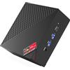 ACEMAGICIAN AM06PRO Mini PC, AMD Ryzen 7 5700U (8C/16T, Fino a 4,3 GHz), Mini Computer 16GB DDR4 RAM 512GB M.2 2280 SSD,AMD Radeon Vega8 1900MHz, Dual Ethernet/WIFI 6/Type-C/per Ufficio, Studio,Gioco