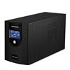 TECNONEW TN-3000VA UPS per Computer 3000VA 1500Watt, Gruppo di Continuità per PC, Tecnologia Line Interactive, AVR, 4 Uscite Schuko, Display LCD