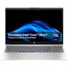 HP Laptop 15-fd2004sl, PC Portatile 15, Display FHD, Notebook, (Intel Core Ultra 7 255U, RAM 24GB, SSD 1TB, Windows 11), Computer Portatile, Uso quotidiano, Tastiera Italiana, QWERTY, Argento