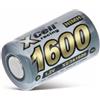 XCell Batteria X2/3A1600 2/3A, alta corrente, flattop (design flattop, molto durevole, dimensioni compatte) 133291