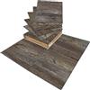 Art3d Piastrelle autoadesive PVC 30x30 cm fai da te vinile impermeabile effetto legno cucina sala da pranzo camera da letto 30 pezzi legno di quercia marrone scuro 2,7