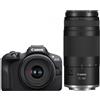 Canon EOS R100 kit RF-S 18-45mm + RF 75-300mm. Garanzia Canon 2 anni
