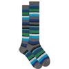 Gallo Calze lunghe fantasia righe multicolor AP103413 pirite/giada