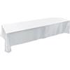 Haofy Tovaglia Rettangolare elegante antimacchia 145x320cm, Rivestimento in Tessuto Lavabile Resistente alle Macchie in Poliestere Lavabile - Ideale per tavoli da Buffet, Feste, Matrimoni e Altro