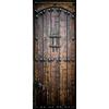 A.Monamour Adesivo Porta Autoadesiva Antica Porta Di Legno Vinile PVC Adesivi per Porte Interne 3D Pellicola Adesiva Poster Sticker Murale Parete Carta da Parati
