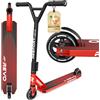 RE:SPORT Stunt Scooter REVO per bambini e adulti con supporto, 100 mm PU Wheels & Y-Bar | Monopattino ABEC 9 cuscinetti a sfera | Monopattino a pedale (REVO Flame)