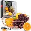 Moritz & Moritz portafrutta rame metallo 27,5cm - cesto frutta rame in metallo - Cesto per regali, frutta, verdura e pane