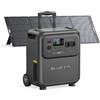 BLUETTI Elite 400 Generatore Solare con pannello 350W (spedito separatamente), Batteria LFP da 3840Wh AC da 2600W (3900W Power Lifting) per backup domestico, blackout, camper e campeggio