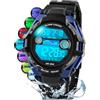 DTKID Orologio Digitale Bambino LED a 7 Colori, Orologio Bambino con Sveglia, Timer, Datario, Impermeabile Orologi per Bambini Sportivo da Esterno, per Ragazzi Ragazze e Adolescenti