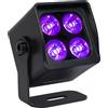 ALGAM LIGHTING EVENTPAR 44-QUAD-IP Par LED 4x4W IP65 a Batteria | Luci Multicolo