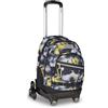 Seven Trolley Scuola Comby 8 Ruote GOLDEN PAINT, Grigio, 31 L, Scomponibile, Uso Zaino, Tasche multiuso, Tasca porta pc, Struttura pieghevole, Barra telescopica, Scuola elementare e media, Bambini