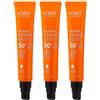 KORFF Sun Secret Fluido Viso Antimacchie Effetto Matt SPF50+ 3x50 ml