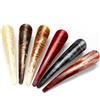 LONEEDY 6 confezione 8,4 cm Duck Teeth Bows Hair clip Hair grip Crocodile accessori forcelle chic styling Claw Hair Barrettes Makeover Pinch clip - Classic