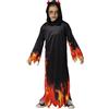 Rubie's RUBIES Costume Da Diavolo per bambini, Tuta con cappuccio con stampa ufficiale, per Halloween, carnevale, feste e compleanno