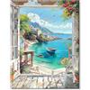 LZLHDE Puzzle da 1000 pezzi per adulti, paesaggio, impossible classico jigsaw puzzle, gioco di abilità per tutta la famiglia, puzzle colorato, decorazione per la casa, 70 x 50 cm