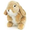 Uni-Toys - Coniglio Ariete, in piedi (beige) - 18 cm (altezza) - Coniglio di peluche, coniglio - Peluche