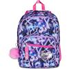 Seven SJ GANG STYLE JAM GANG Zaino Scuola Doppio Scomparto, Sj Ever Multiviolet 31 L
