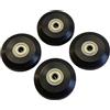 PETSOLA Ruote per Pilates Reformer, da Installare con Cuscinetti Resistenti all'Usura, Sostituiscono Il Pilates Core, 8 Pezzi