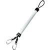 Homyl Molo, Palo D'ormeggio, Cima D'ormeggio per Barche con Elastica, Moschettone in Acciaio Inox, Rivestimento in Carbonio, Resistent, Oro