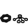 Generic La Cintura di Resistenza per L'allenamento delle con Espansore Manuale Migliora La Forza di presa. a Forma di Ingranaggio per il Recupero Dagli Infortuni (BLACK)